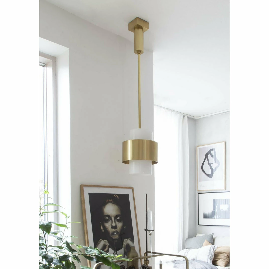HVL - Hudson Valley Corinth Pendant | Aged Brass Small