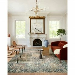 Loloi Margot Rug 02 | Terracotta/Lagoon Loloi Rugs