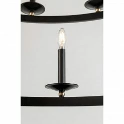 HVL - Hudson Valley Lighting Allendale 46.75" Chandelier | Polished Nickel