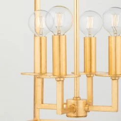 HVL - Mitzi Lena Pendant | Gold Leaf Medium