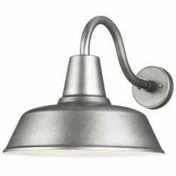 Generation Lighting Farm Wall Sconce - Medium | Weathered Pewter