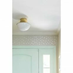 HVL - Hudson Valley Flush Mounts Lettie Flush Mount | Aged Brass