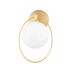HVL - Mitzi Wall Sconces Babette Wall Sconce | Aged Brass