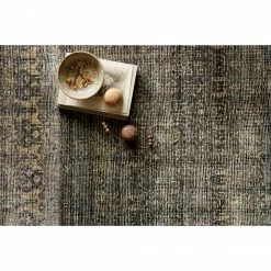 Loloi Amara Rug 03 | Charcoal / Lagoon