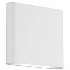 Kuzco Lighting Slate LED Outdoor Wall Sconce (Small) | White