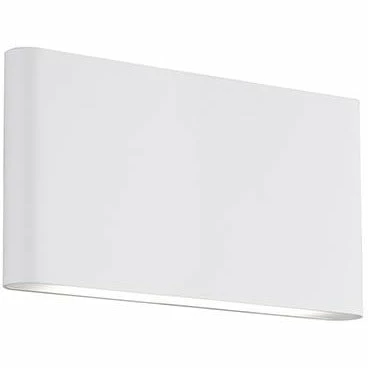 Kuzco Slate LED Outdoor Wall Sconce (Large) | White