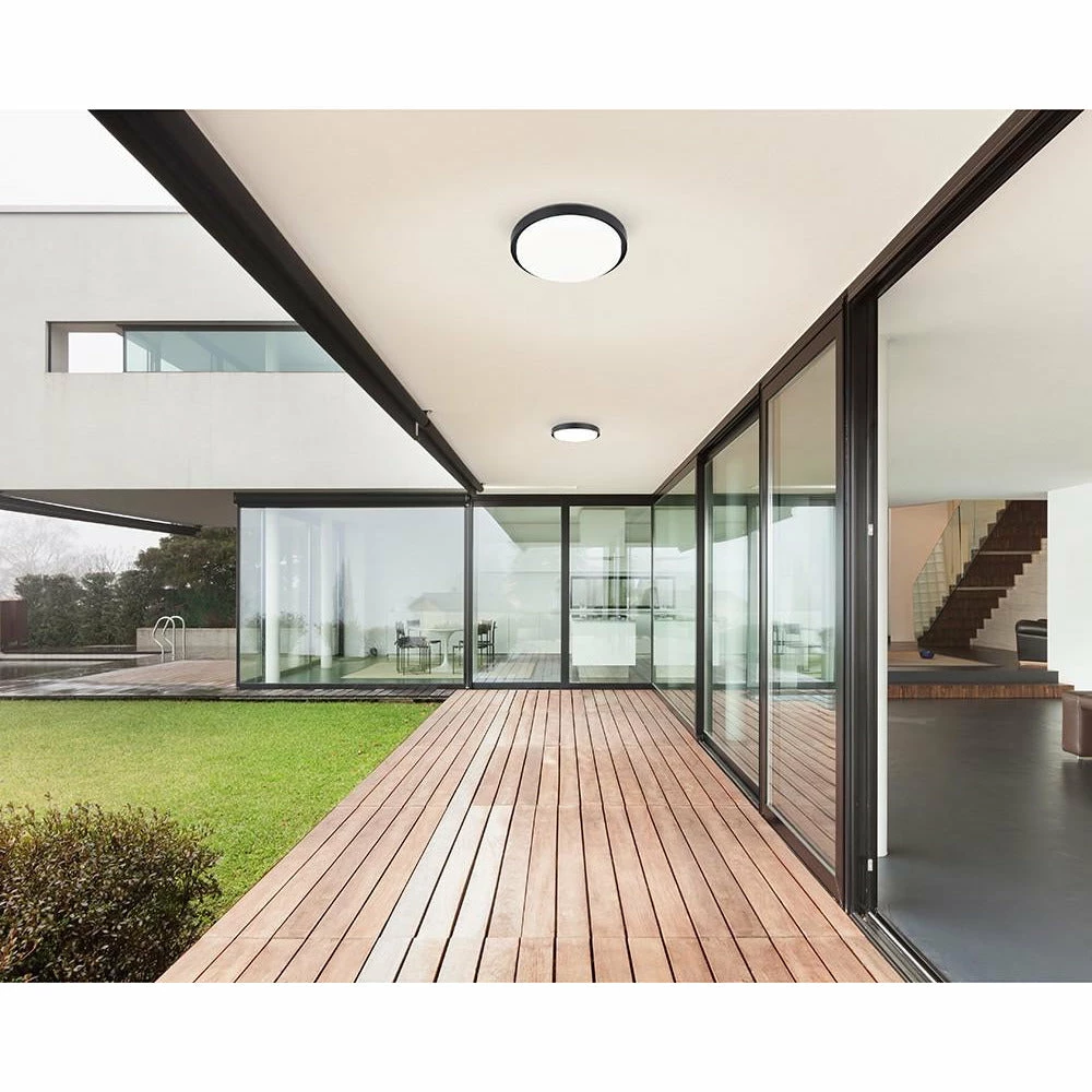 Kuzco Bailey LED Flush Mount | Black (SM) Lighting