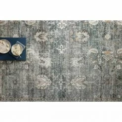 Loloi Bonney Rug 03 | Lagoon / Ivory Loloi Rugs