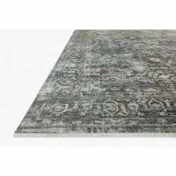 Loloi Bonney Rug 05 | Slate / Teal Loloi Rugs