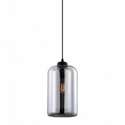 Matteo Lighting Organic Charm 7.1" Pendant | Smoke