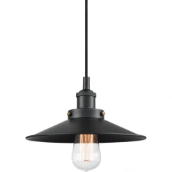 Matteo Lighting Bulstrode's 10.25" Pendant | Black