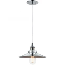 Matteo Lighting Bulstrode's 10.25" Pendant | Chrome