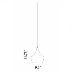 Matteo Lighting Pendants Mulinare 9.5" Pendant | Bronze