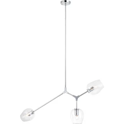 Matteo Lighting Pendants Cherry Blossom Chandelier | Chrome