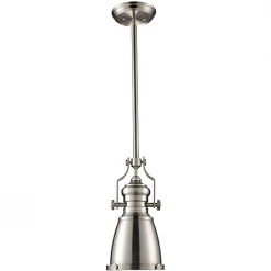 Matteo Lighting Cresswell Pendant | Small Nickel