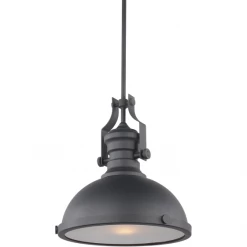 Matteo Lighting Cresswell Pendant | Large Matte Black