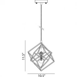 Matteo Lighting Geometry 10.5" Pendant