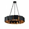 Matteo Lighting Mattone 12-Light Pendant | Matte Black