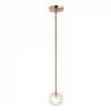 Matteo Lighting Rosa 1-Light Pendant (Small) | Aged Gold Brass