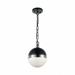 Matteo Lighting Torino 1-Light Pendant | Nickel