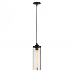 Matteo Lighting Bayou Pendant | Small Black