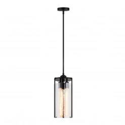 Matteo Lighting Bayou Pendant | Large Black