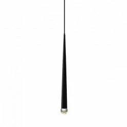 Matteo Lighting Renaie 1-Light LED Pendant | Black