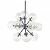 Matteo Lighting Soleil 12-Light Chandelier | Chrome/Clear