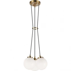 Matteo Lighting Pendants Bougie 3-Light Pendant