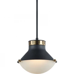 Matteo Lighting Notting 2-Light Pendant | Aged Gold