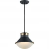 Matteo Lighting Notting 2-Light Pendant | Aged Gold