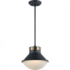 Matteo Lighting Notting 2-Light Pendant | Aged Gold