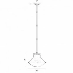 Matteo Lighting Notting 3-Light Pendant | Aged Gold