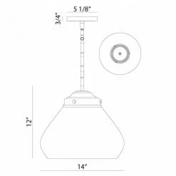 Matteo Lighting Blop Pendant II | Black