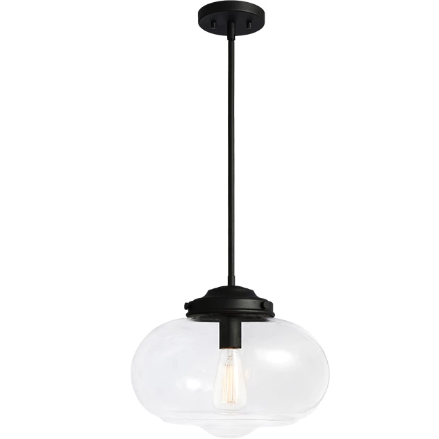 Matteo Lighting Blop Pendant III | Black