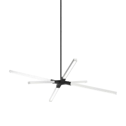 Matteo Lighting Asterisk 40" LED Pendant | Matte Black