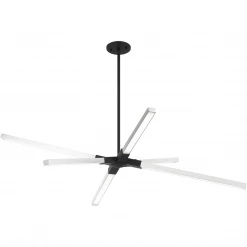 Matteo Lighting Asterisk 40" LED Pendant | Matte Black