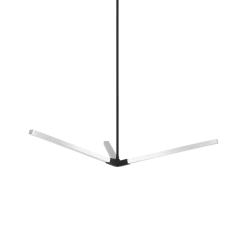 Matteo Lighting Asterisk 37" LED Pendant | Matte Black