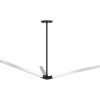 Matteo Lighting Asterisk 37" LED Pendant | Matte Black