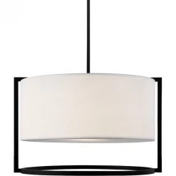 Matteo Lighting Nagashi Pendant | Large Dark Grey