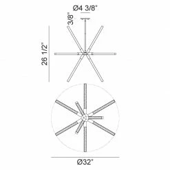 Matteo Lighting Asterisk 32