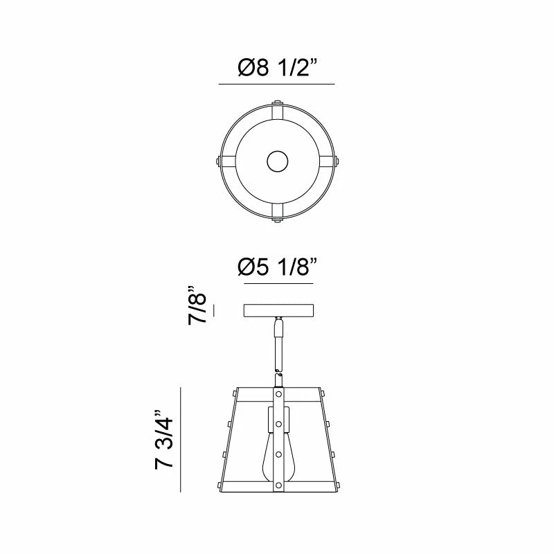 Matteo Lighting Beaton 3-Light Pendant