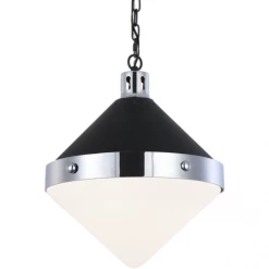 Matteo Lighting Sphericon 3-Light Pendant | Chrome Pendants