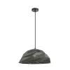 Matteo Lighting Riku 18" Pendant | Dark Grey Pendants