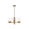 Matteo Lighting Reya Pendant | Small Aged Gold Brass