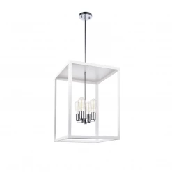Matteo Lighting Flare 4-Light Pendant | White