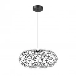Matteo Lighting Coral 24" LED Pendant | Black