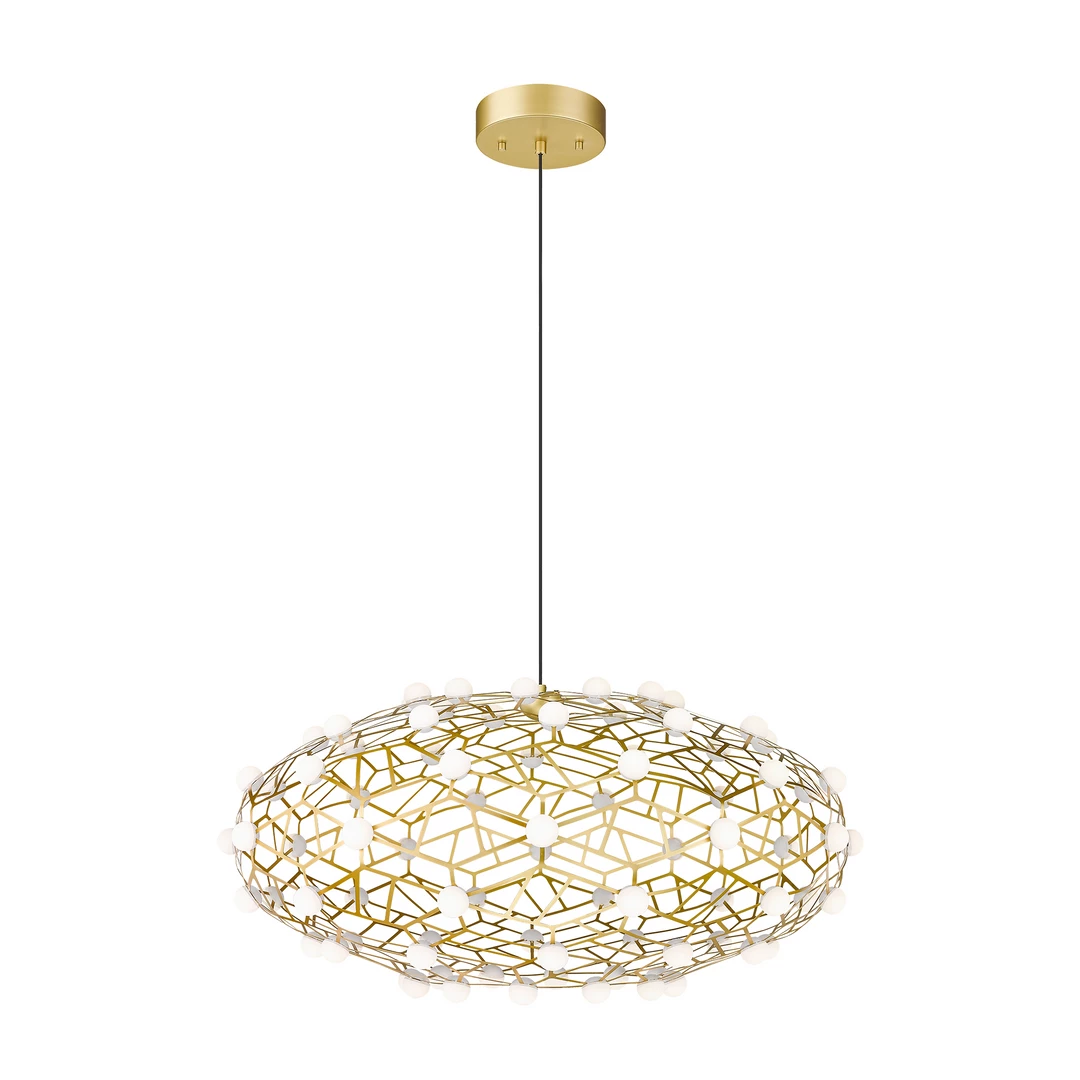 Matteo Lighting Coral 31" LED Pendant | Gold