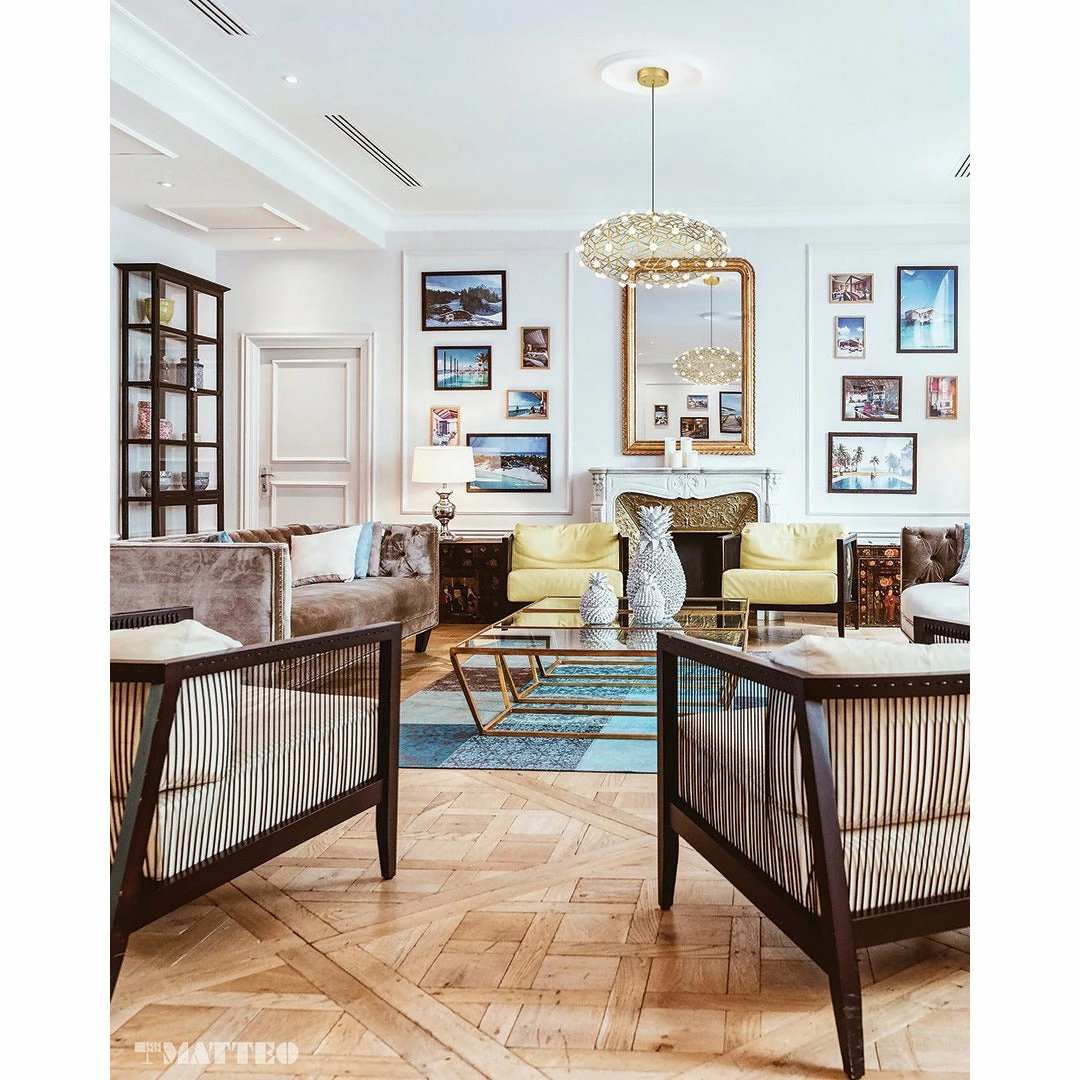 Matteo Lighting Coral 24" LED Pendant | Black