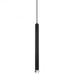 Matteo Lighting Reign 1-Light LED Pendant | Matte Black